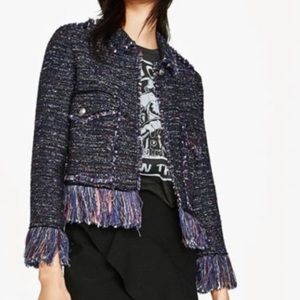 Tweed Blazer by ZARA